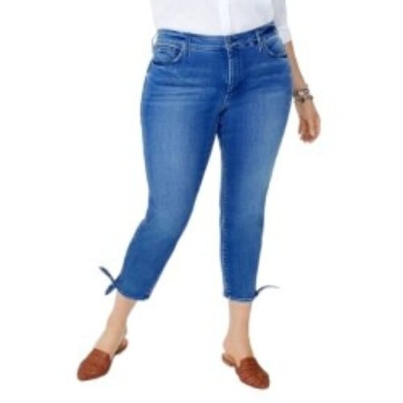 NYDJ Denim - NWT NYDJ Ami Skinny Ankle with Tie Hem 16W